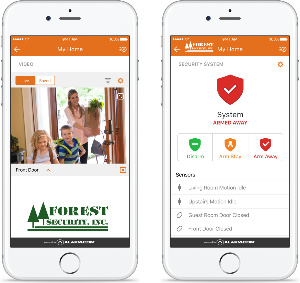 Residential Video Surveillance Forest Security